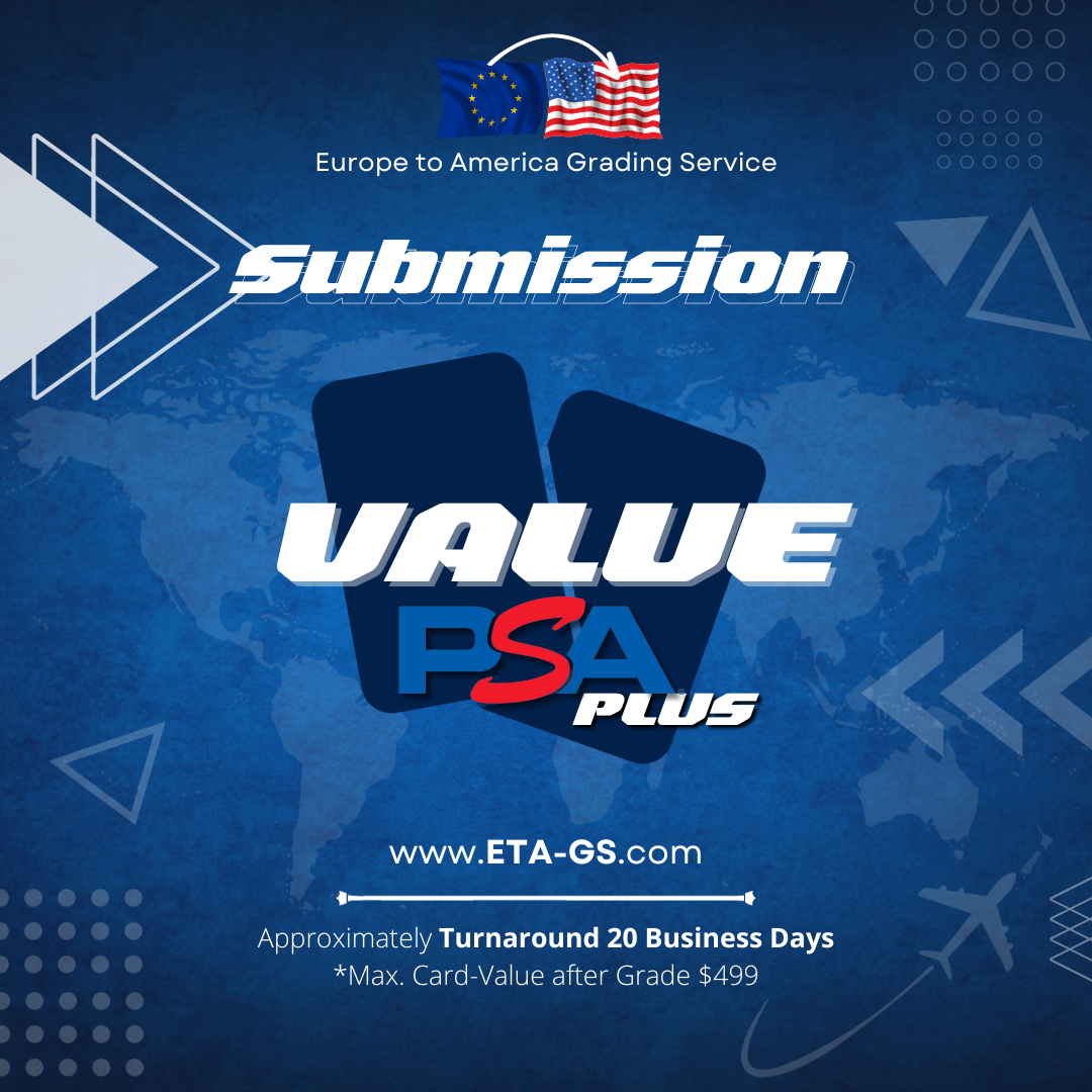 PSA Value PLUS Grading - bis $499