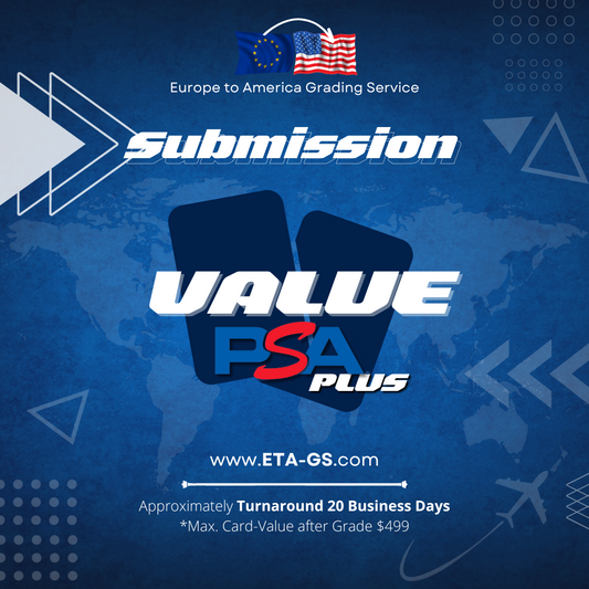 PSA Value PLUS Grading - bis $499
