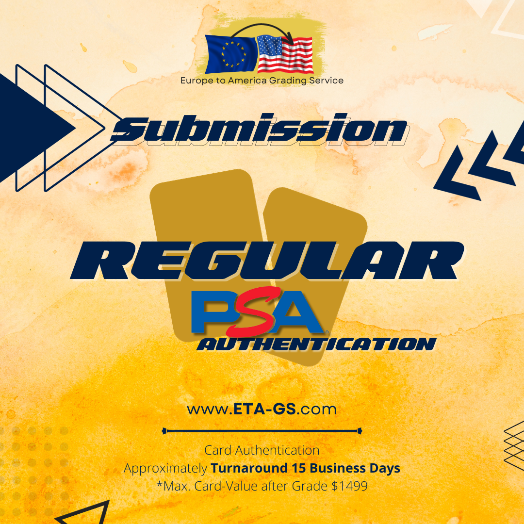 PSA Regular Echtheit / Authentication + Autogramm Grading - bis $1499