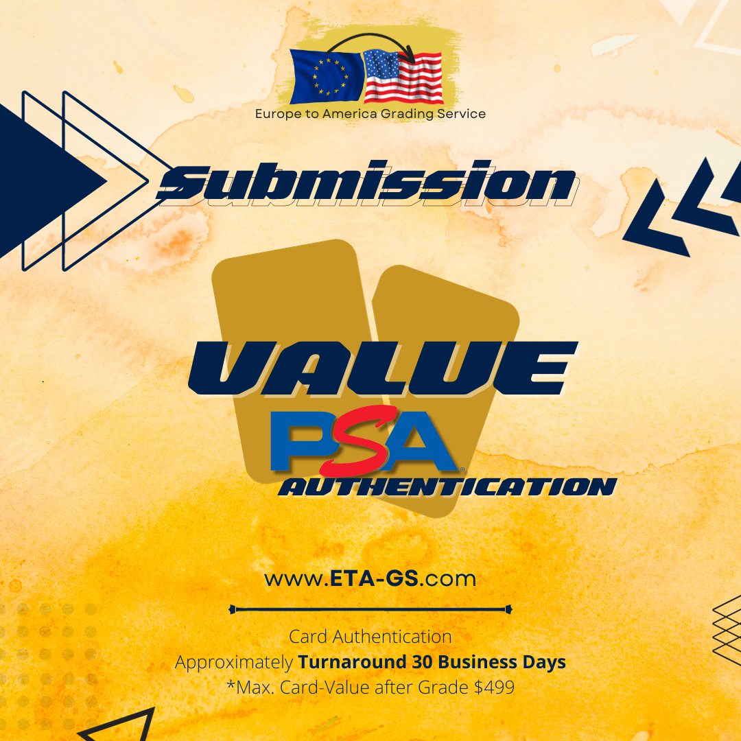 PSA Value Plus Authentication + Autograph Grading - up to $499