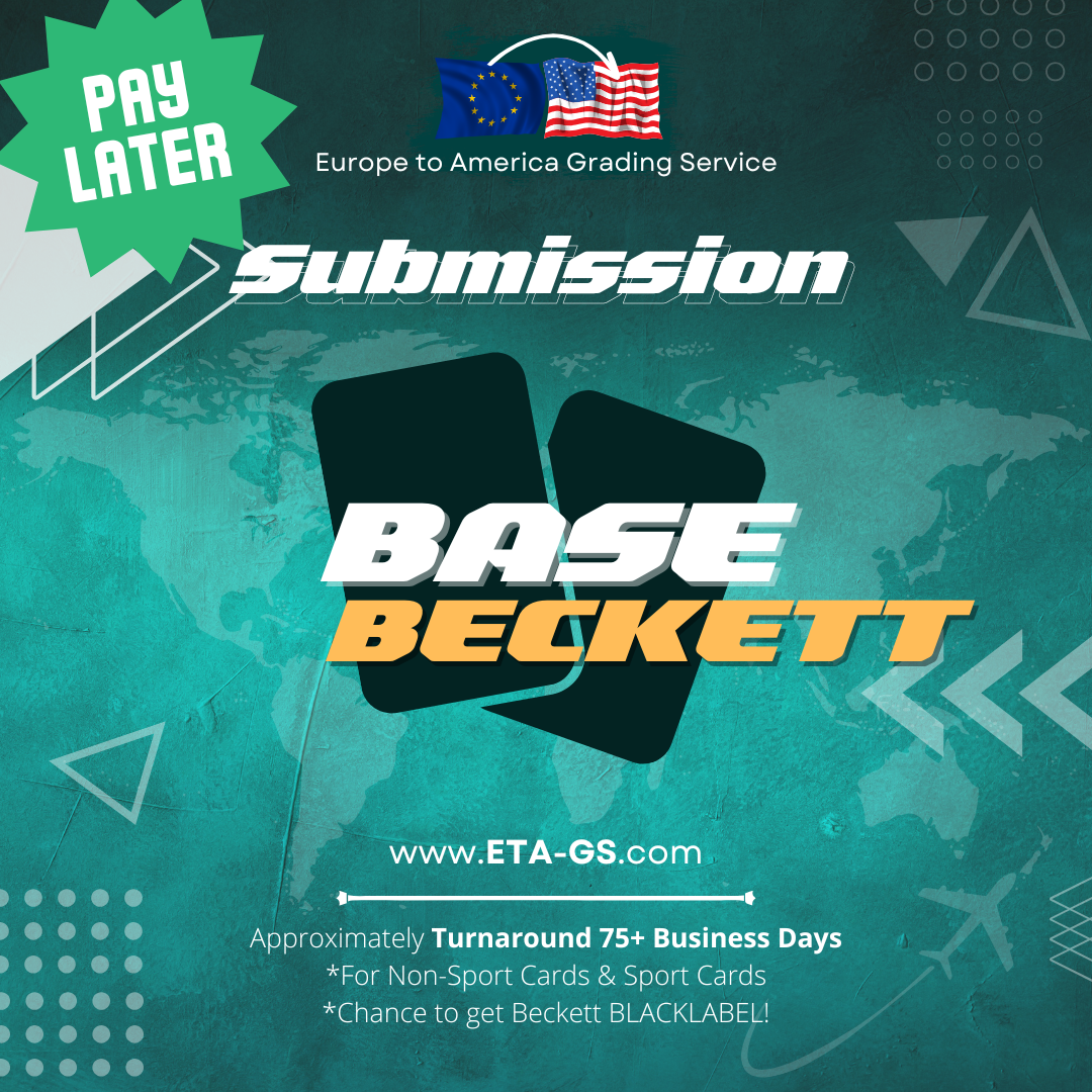 BGS Base Grading PAY LATER mit Subgrades - USA Grading