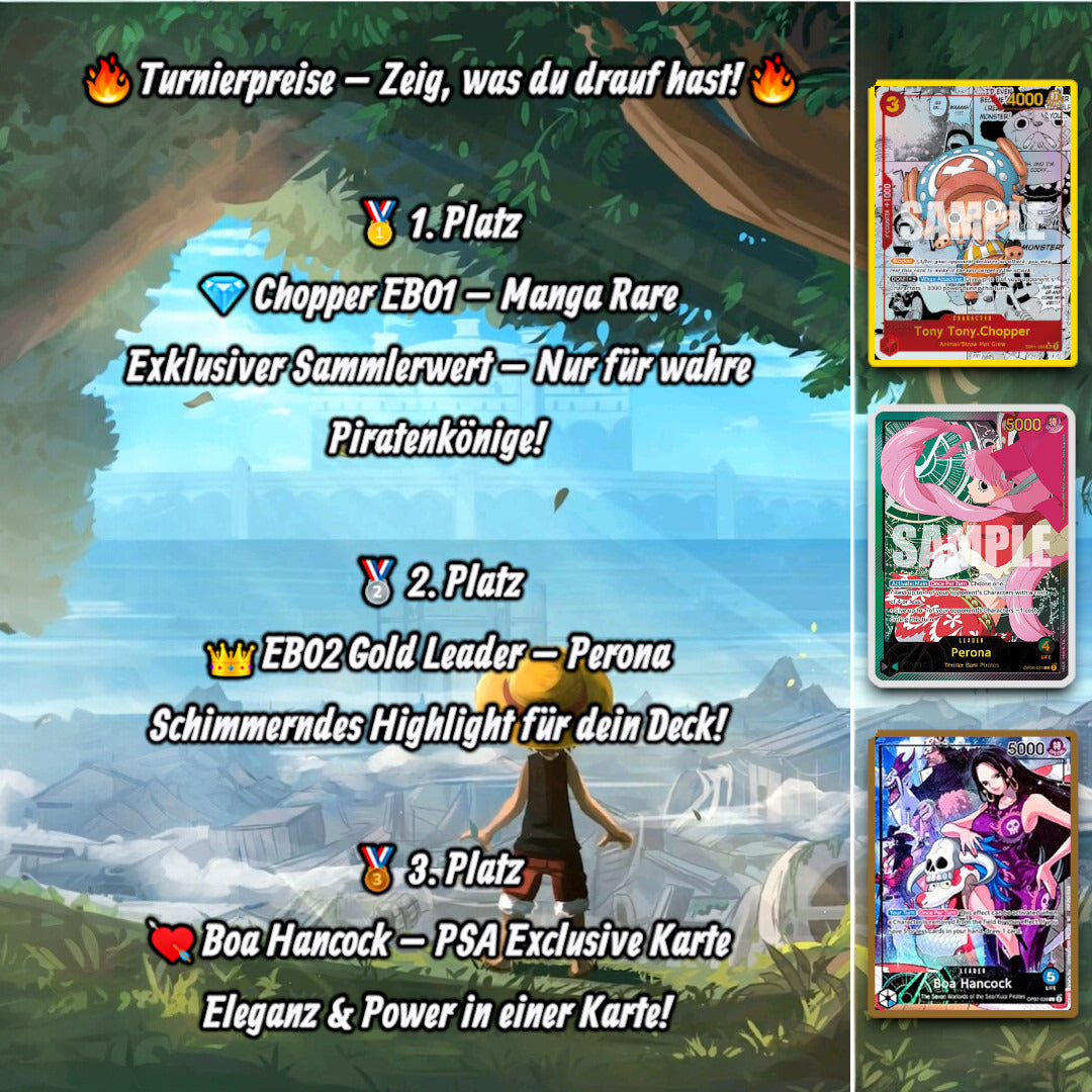 TRADE NIGHT 04.10. - Live Vintage Break - One Piece Turnier - MEGA PREISPOOL und vieles mehr*