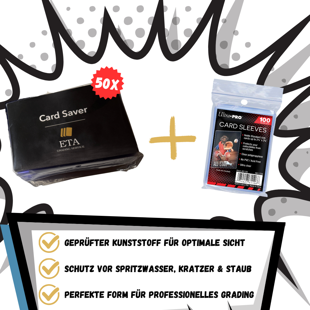 ETA Premium Card Saver + 1x Penny Sleeves - 50 Stück Packs