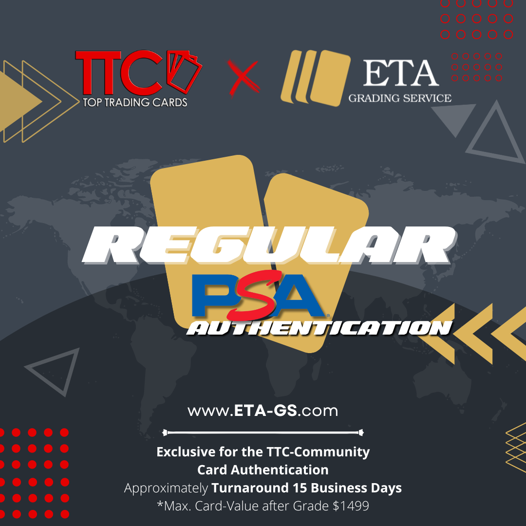 PSA Regular Authentication + Autograph Grading - up to $1499 - TTC Exclusive