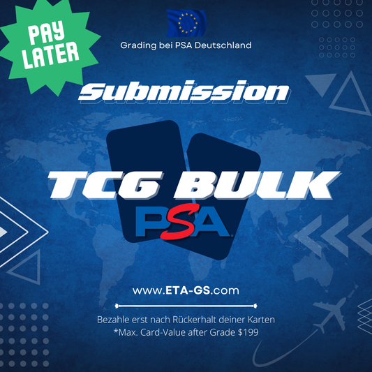 PSA Bulk Grading PAY LATER - bis $199