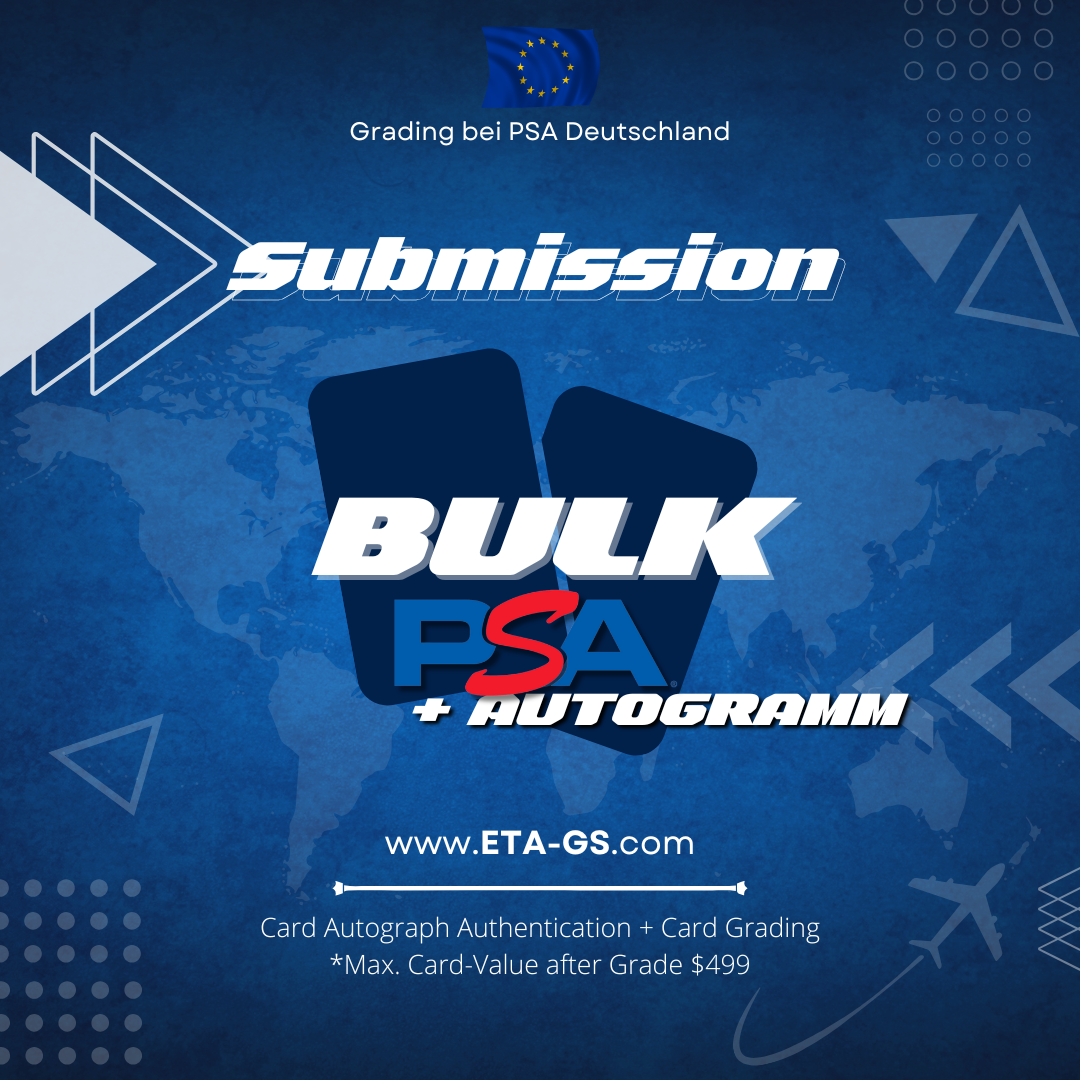 PSA Bulk + Autogramm Grading - bis $499