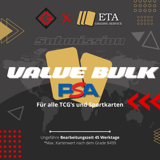 PSA Value Bulk Grading - bis $499 - Geeksheaven Exklusiv