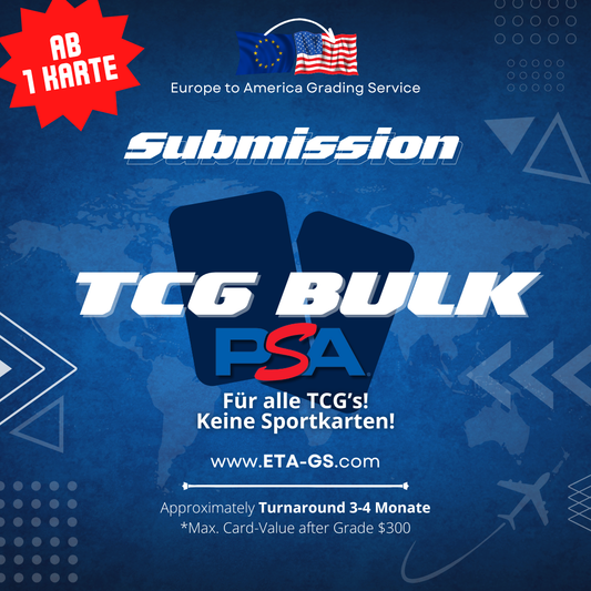PSA Bulk Grading - bis $300