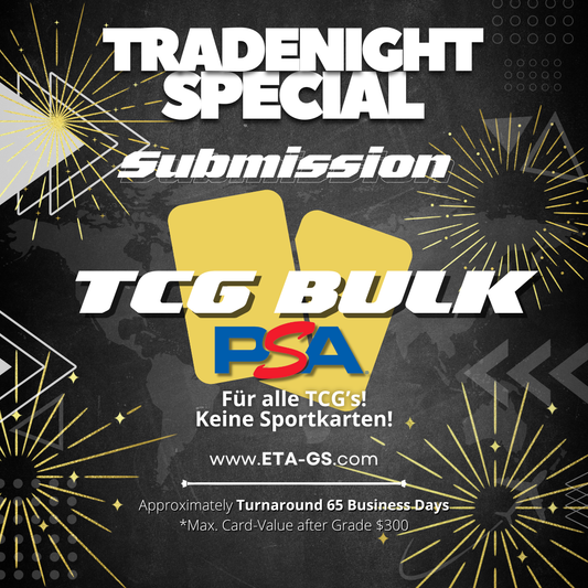 PSA TCG Bulk Grading - TCGAME Special - bis $300