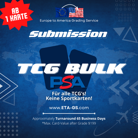 PSA Bulk Grading - bis $199