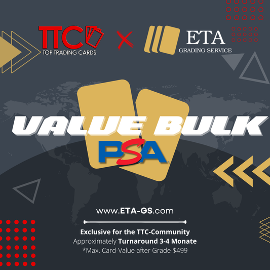 PSA Value Bulk Grading - bis $499 - TTC-Exklusiv