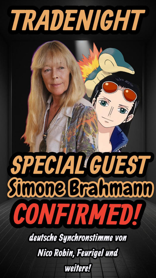Simone Brahmann (Synchronsprecher v. Nico Robin u.v.m.) - Trade Night Spot