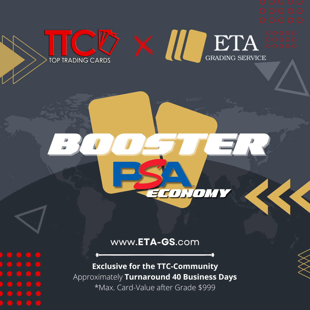 PSA Booster Grading Economy - bis $999 - TTC-Exklusiv