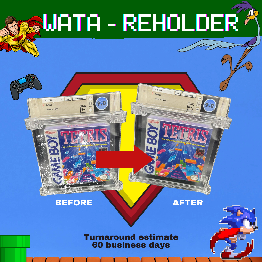 WATA Reholder Service - Spiele Grading