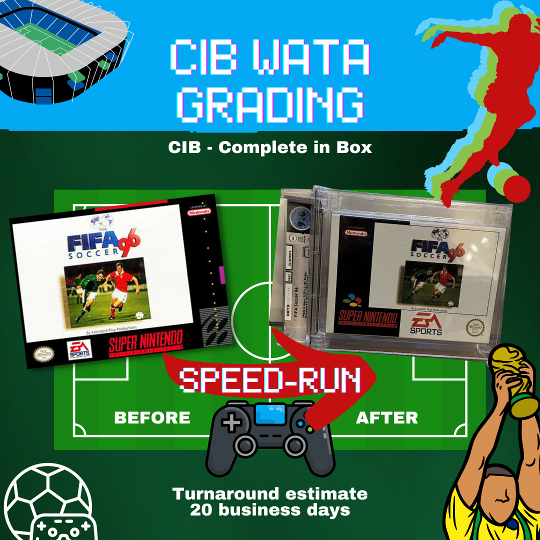 WATA CIB Speed-Run Grading - Spiele Grading